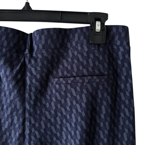 Betabrand Chevron Print Bootcut Yoga Pants - Picture 6 of 10